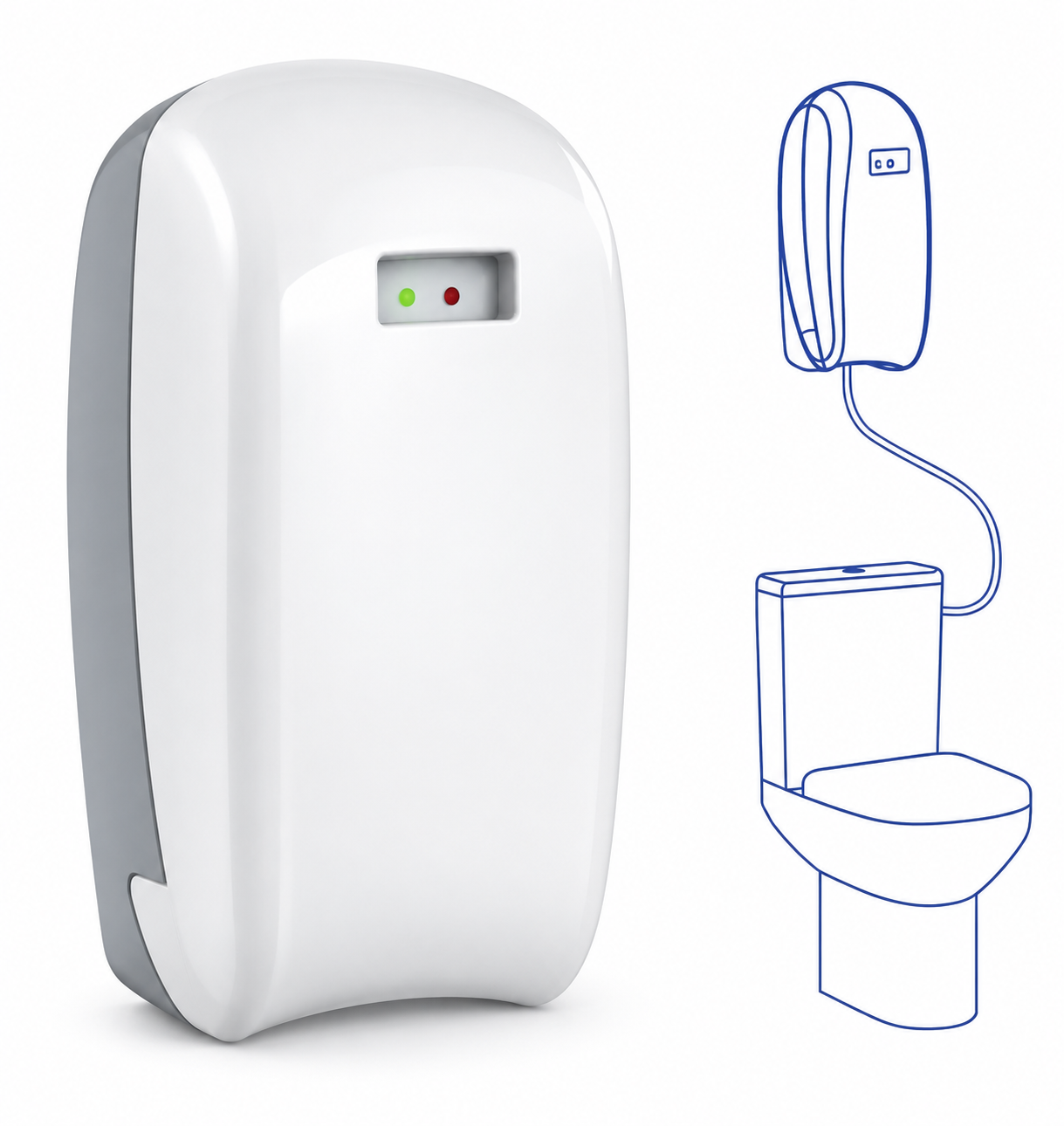e8ae0eaf-3da5-428f-ac3a-bc7f919a8002 WC DRIP CLEANER DISPENSER - Image 1